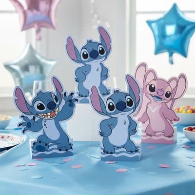 Referência de decoração Lilo & Stitch